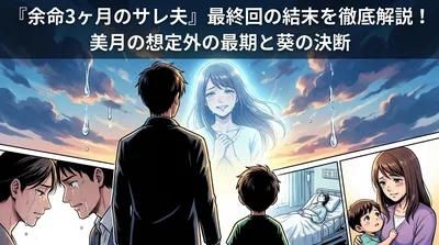 『余命3ヶ月のサレ夫』最終回の結末を徹底解説！美月の想定外の最期と葵の決断