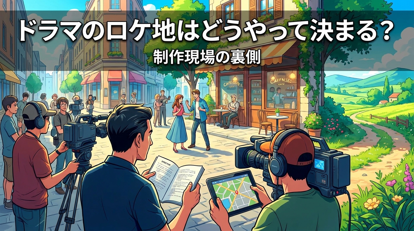 ドラマのロケ地はどうやって決まる？