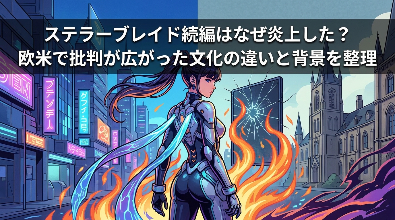 ステラーブレイド続編はなぜ炎上した？欧米で批判が広がった文化の違いと背景を整理