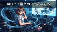4DXって酔うの？不安な方へ