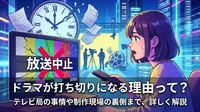 ドラマが打ち切りになる理由って？