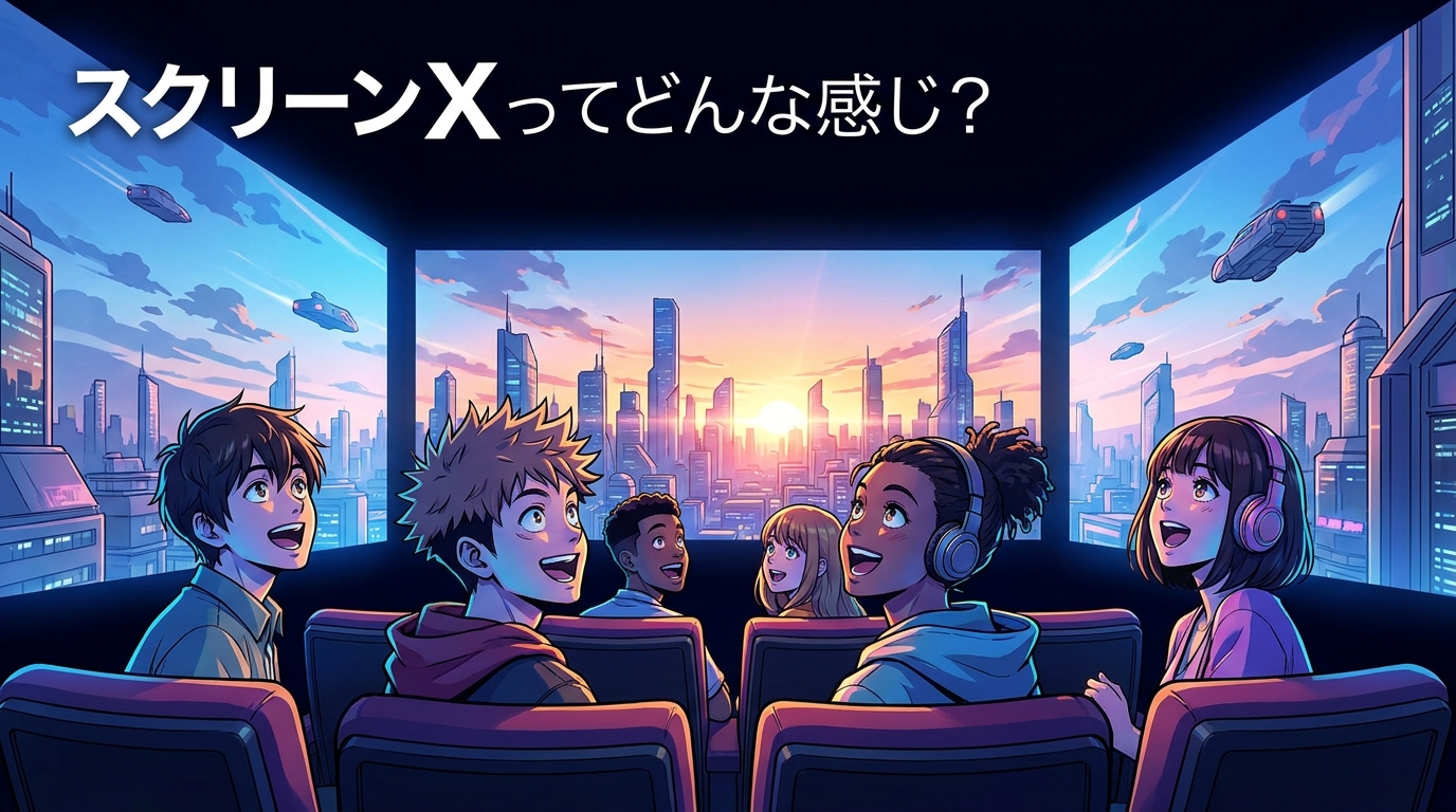 スクリーンXってどんな感じ?