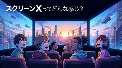 スクリーンXってどんな感じ?