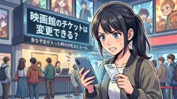 映画館のチケットは変更できる？