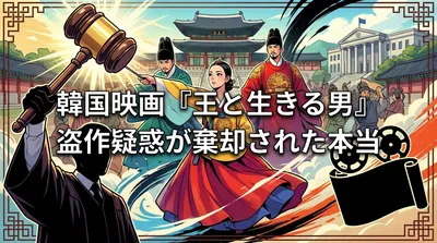 韓国映画『王と生きる男』盗作疑惑が棄却された本当の理由は？裁判所判断の核心ポイント