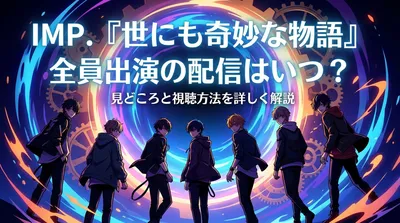 IMP.「世にも奇妙な物語」全員出演の配信はいつ？見どころと視聴方法を詳しく解説