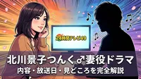 北川景子つんく♂妻役ドラマの内容・放送日・見どころを完全解説