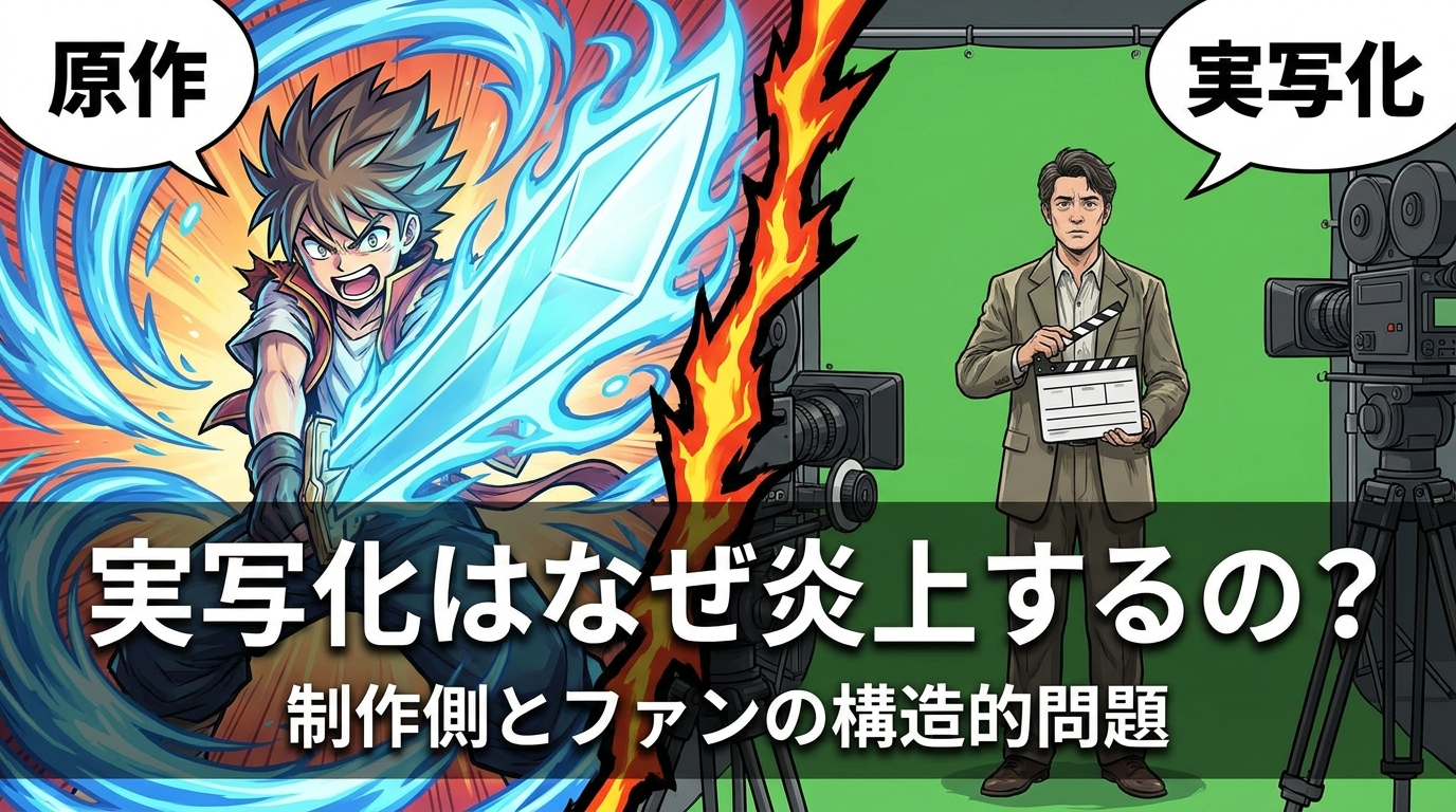 実写化はなぜ炎上するの?