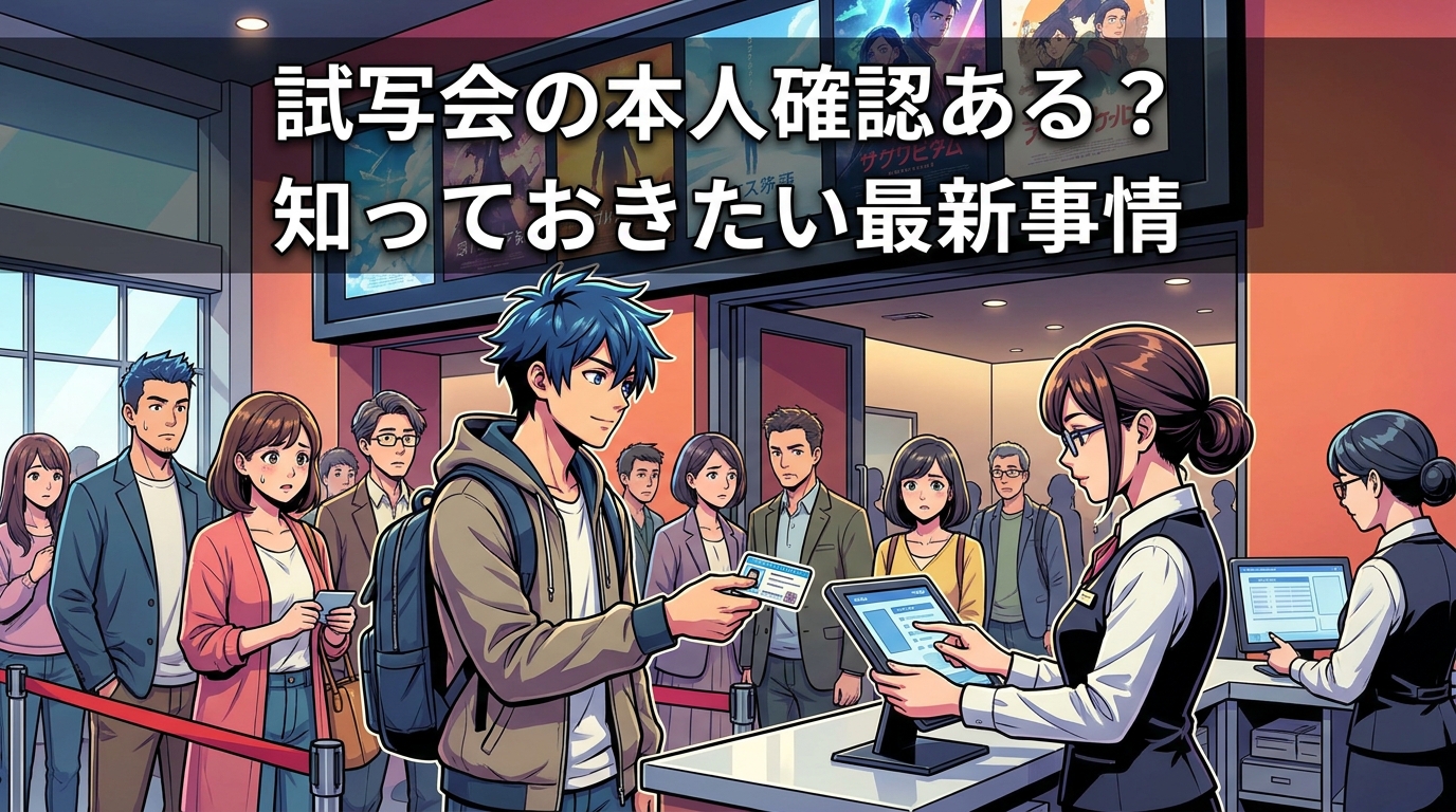 試写会の本人確認ある?知っておきたい最新事情