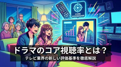 ドラマのコア視聴率とは？