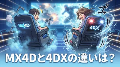 MX4Dと4DXの違いは？