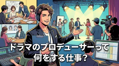 ドラマのプロデューサーって何をする仕事？