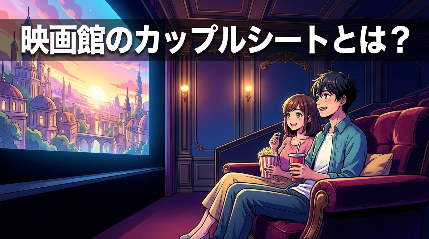 映画館のカップルシートとは？