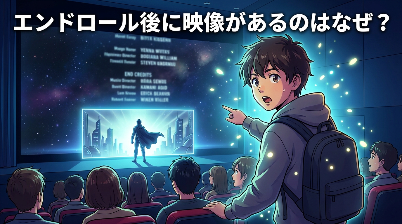 エンドロール後に映像があるのはなぜ？
