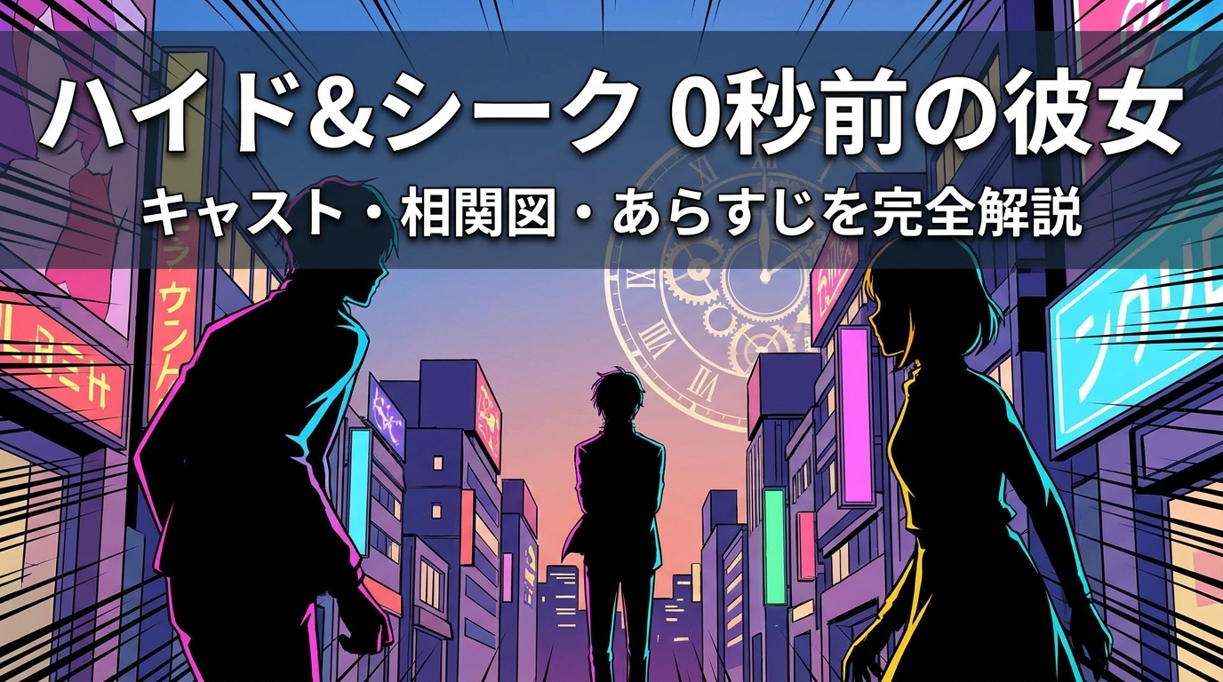ハイド&シーク 0秒前の彼女のキャスト・相関図・あらすじを完全解説