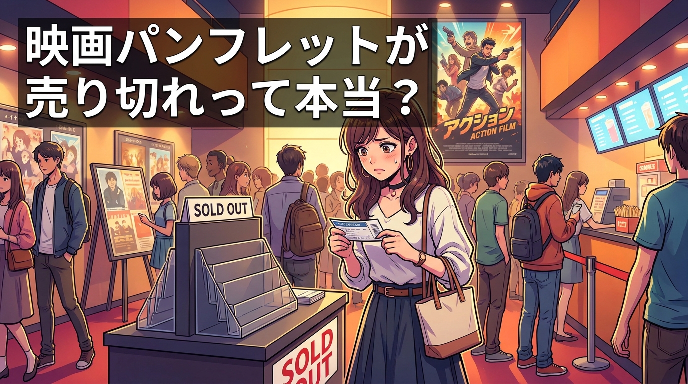 映画パンフレットが売り切れって本当？