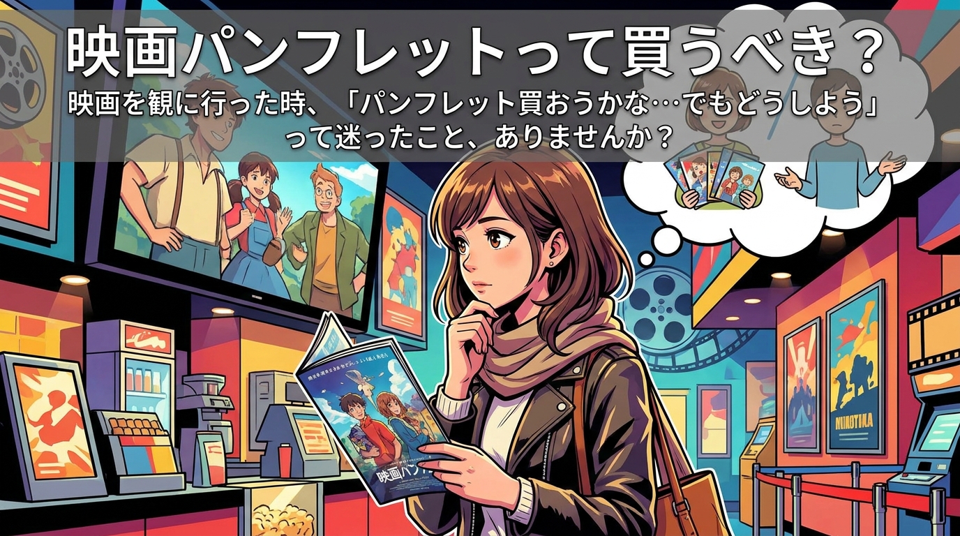 映画パンフレットって買うべき？
