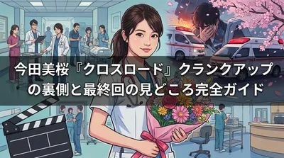 今田美桜『クロスロード』クランクアップの裏側と最終回の見どころ完全ガイド