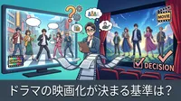 ドラマの映画化が決まる基準は？