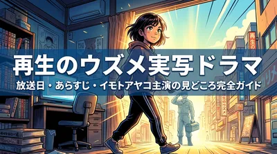 再生のウズメ実写ドラマ|放送日・あらすじ・イモトアヤコ主演の見どころ完全ガイド