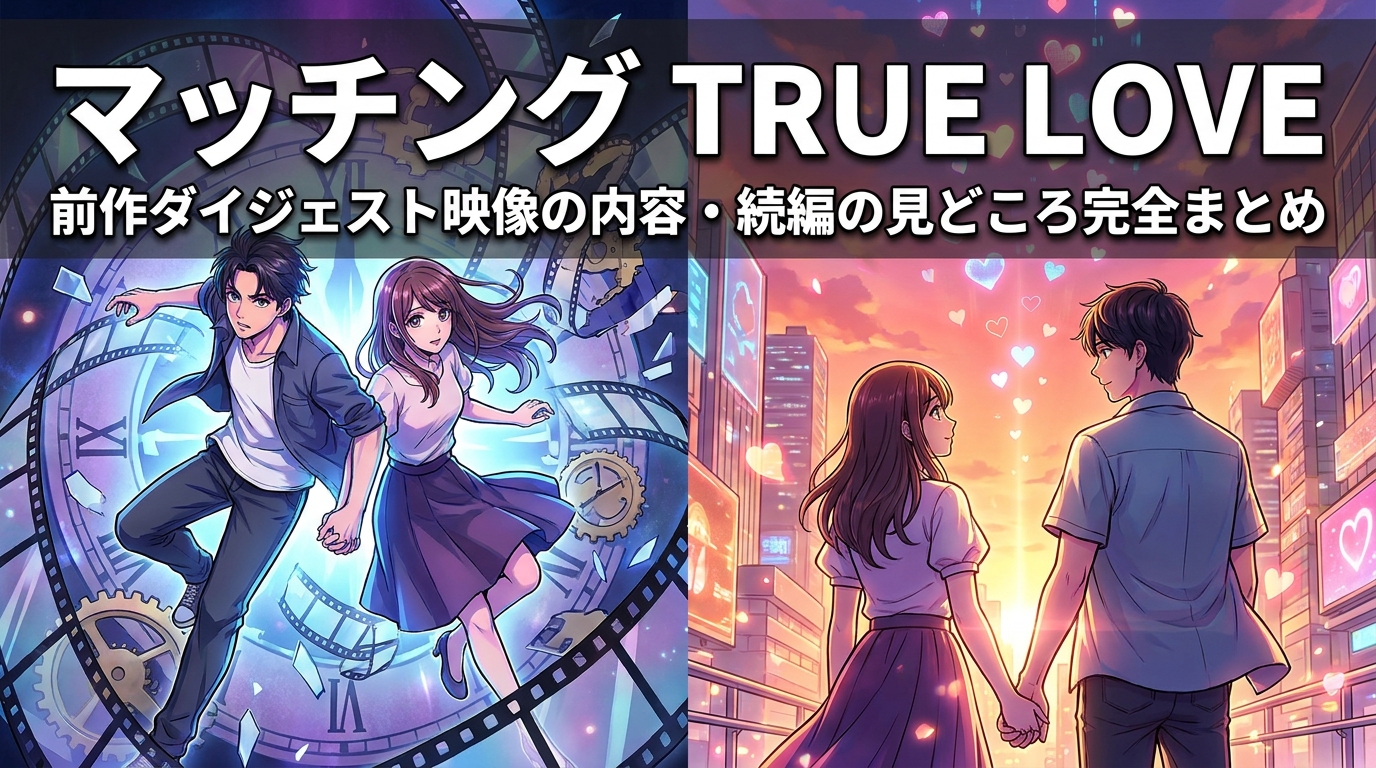 マッチング TRUE LOVE 前作ダイジェスト映像の内容・続編の見どころ完全まとめ