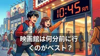 映画館は何分前に行くのがベスト？