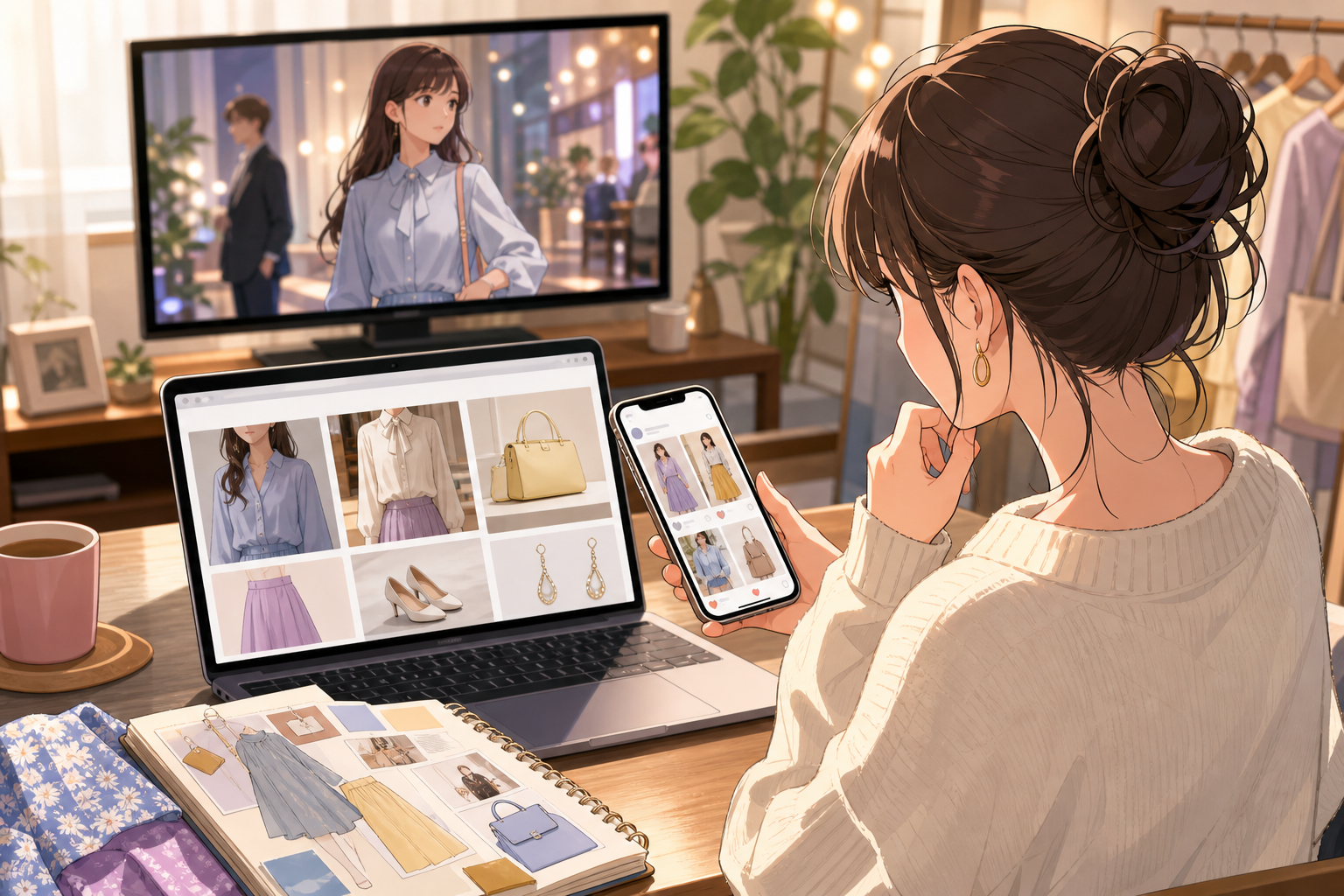 ドラマ衣装を調べるなら専門サイトとSNSの組み合わせがおすすめです