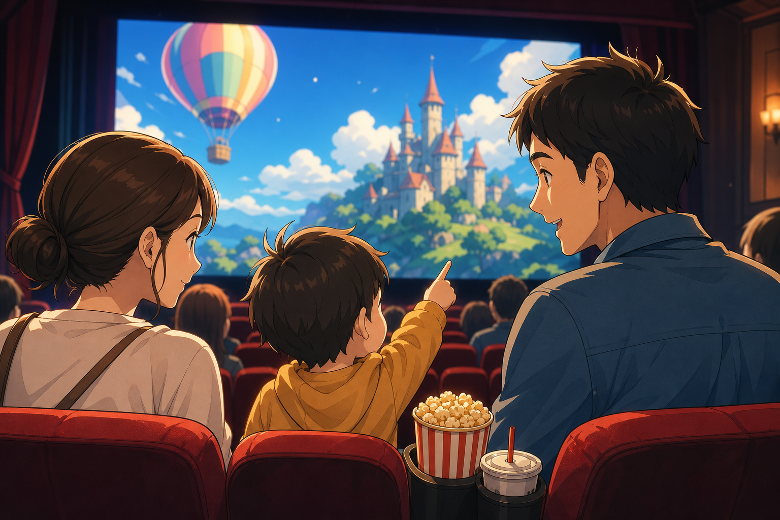 映画館は子供何歳から入場できるの？