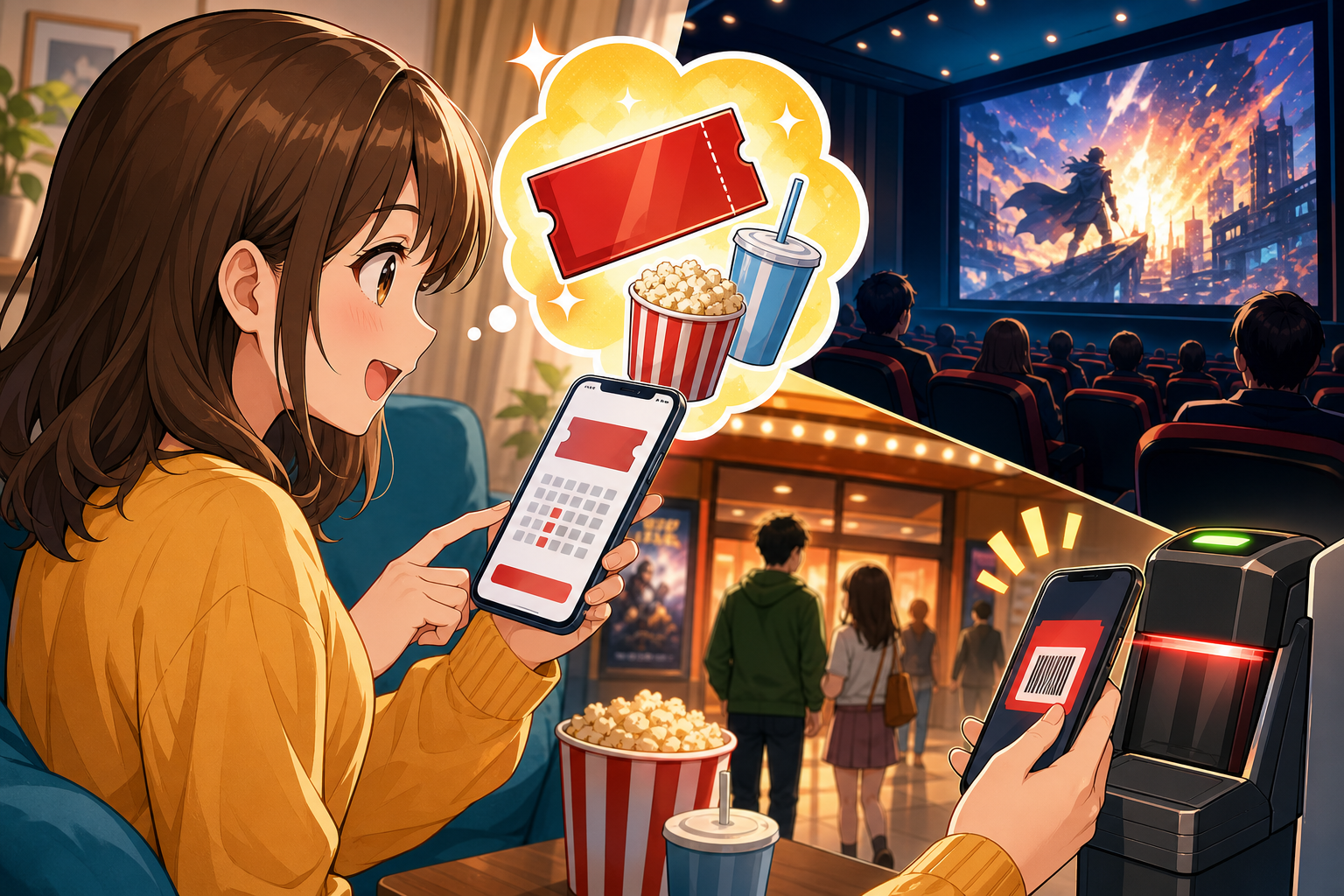 映画の前売り券は「ムビチケ」で買うのがおすすめです