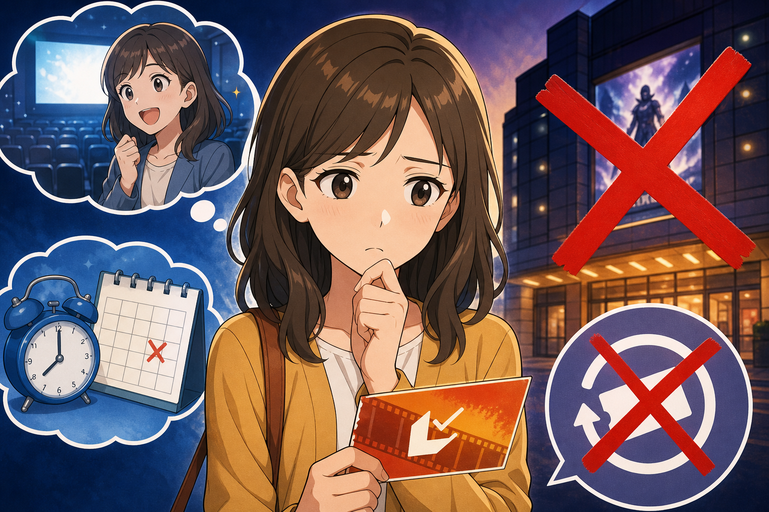 ムビチケの払い戻しは基本的に難しいんです