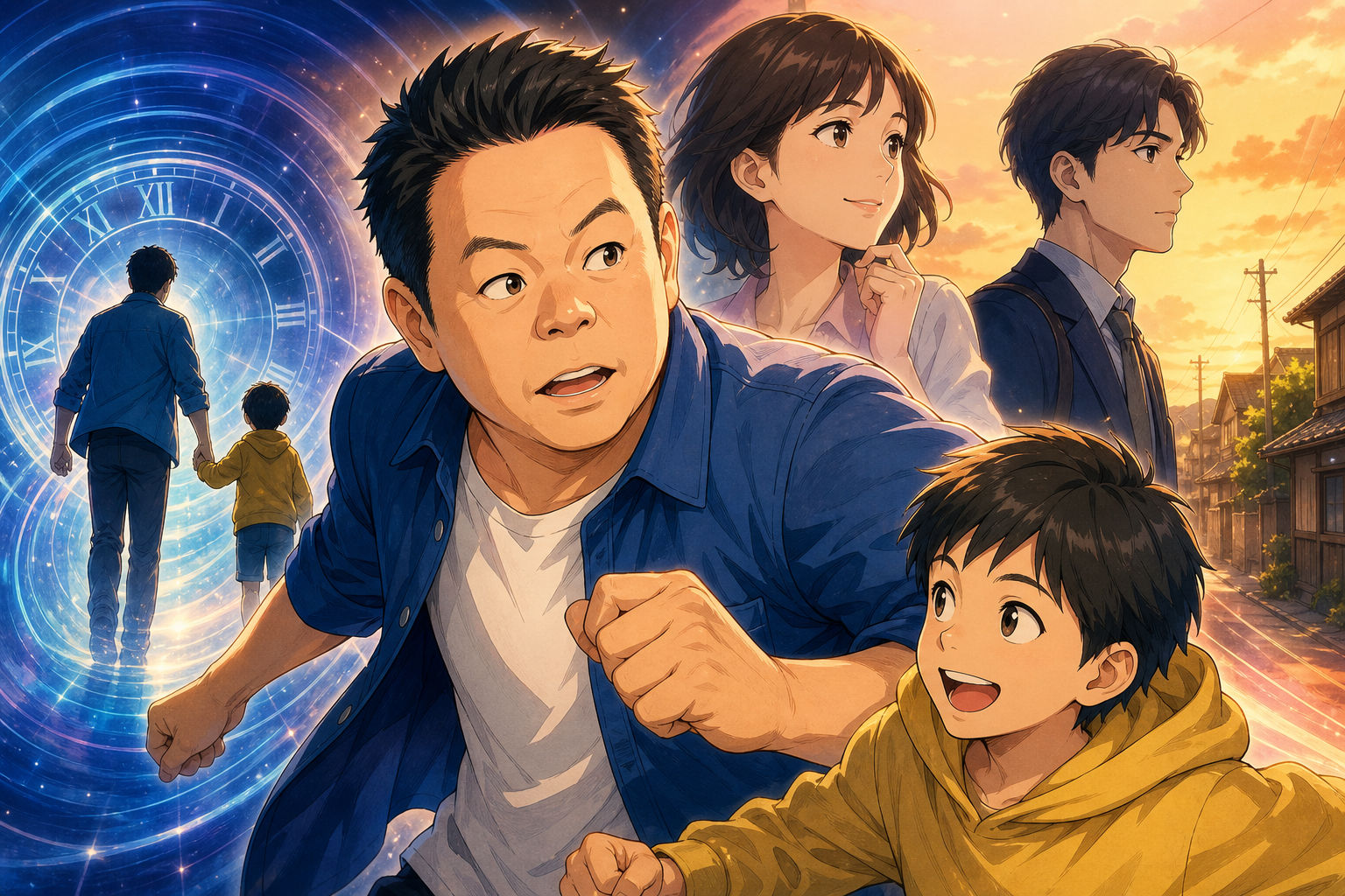 「タイムトラベルダディ」の基本情報と放送予定