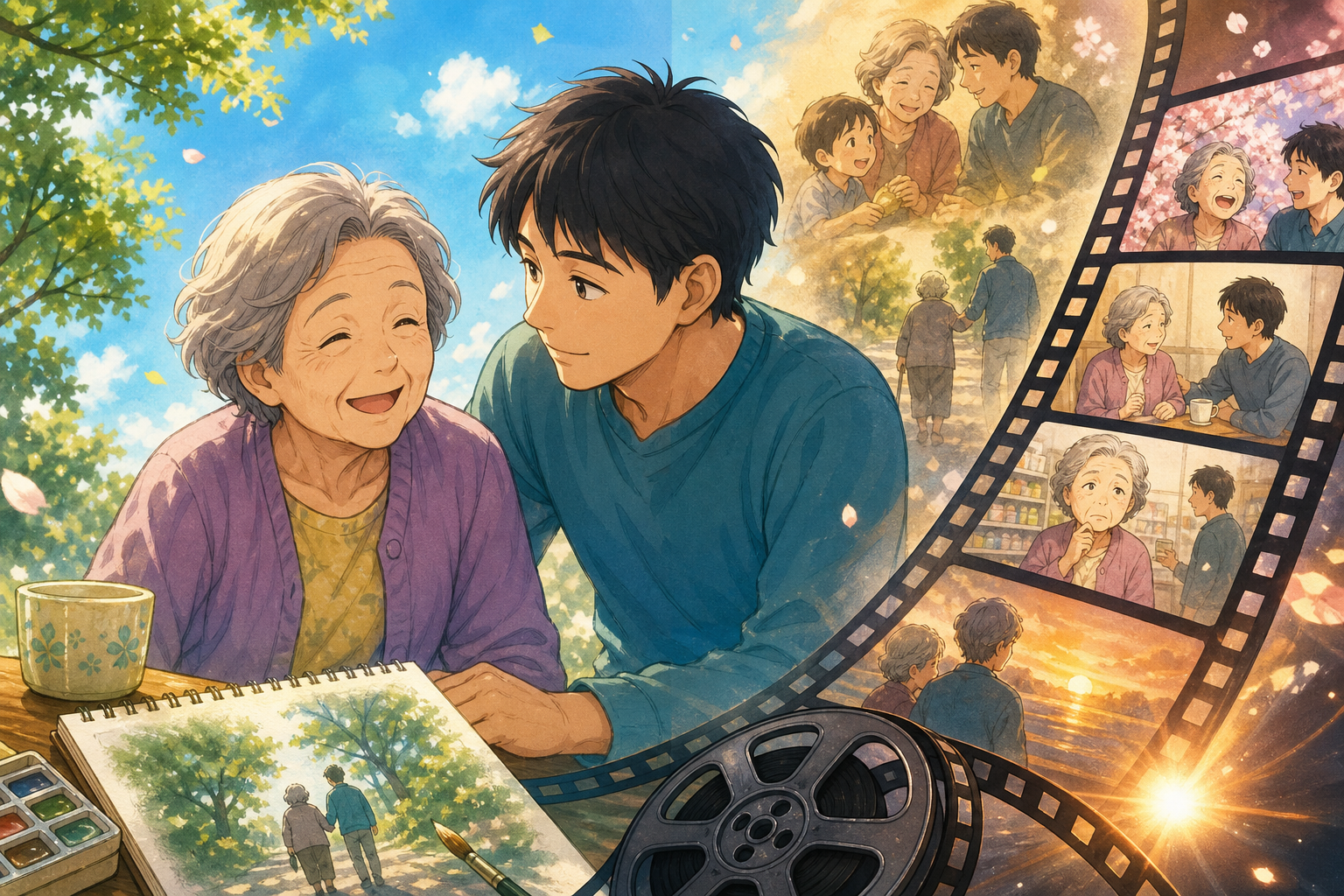 『マンガ ぼけ日和』の実写映画化が決定