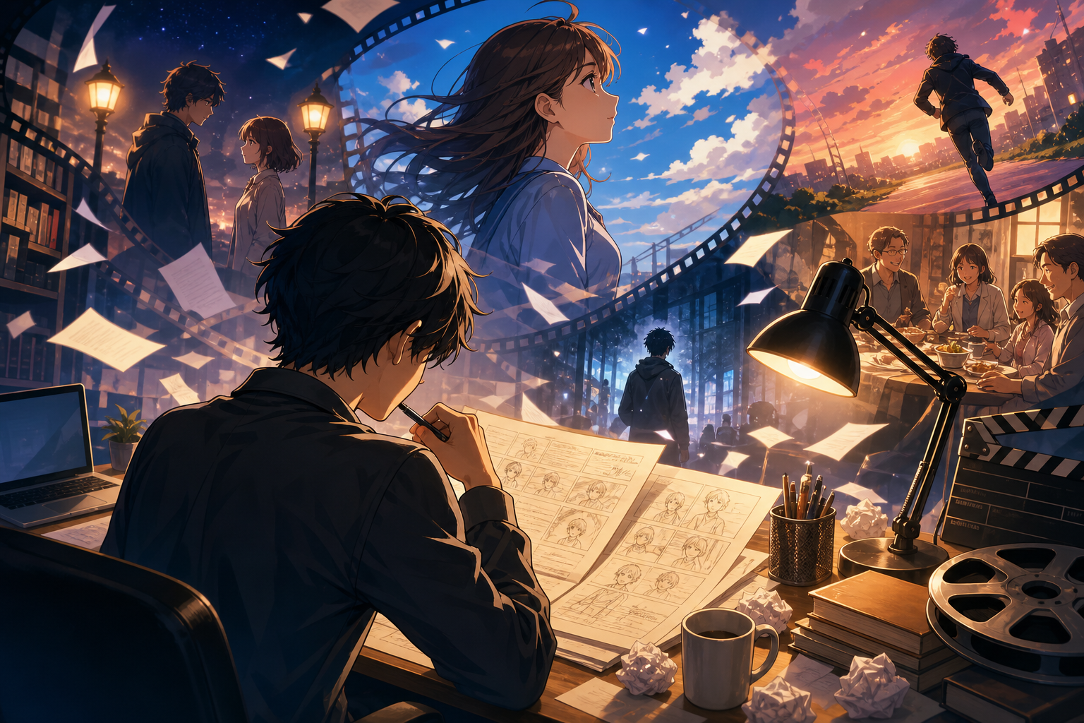ドラマのオリジナル脚本とは、脚本家さんがゼロから創り出した物語のこと