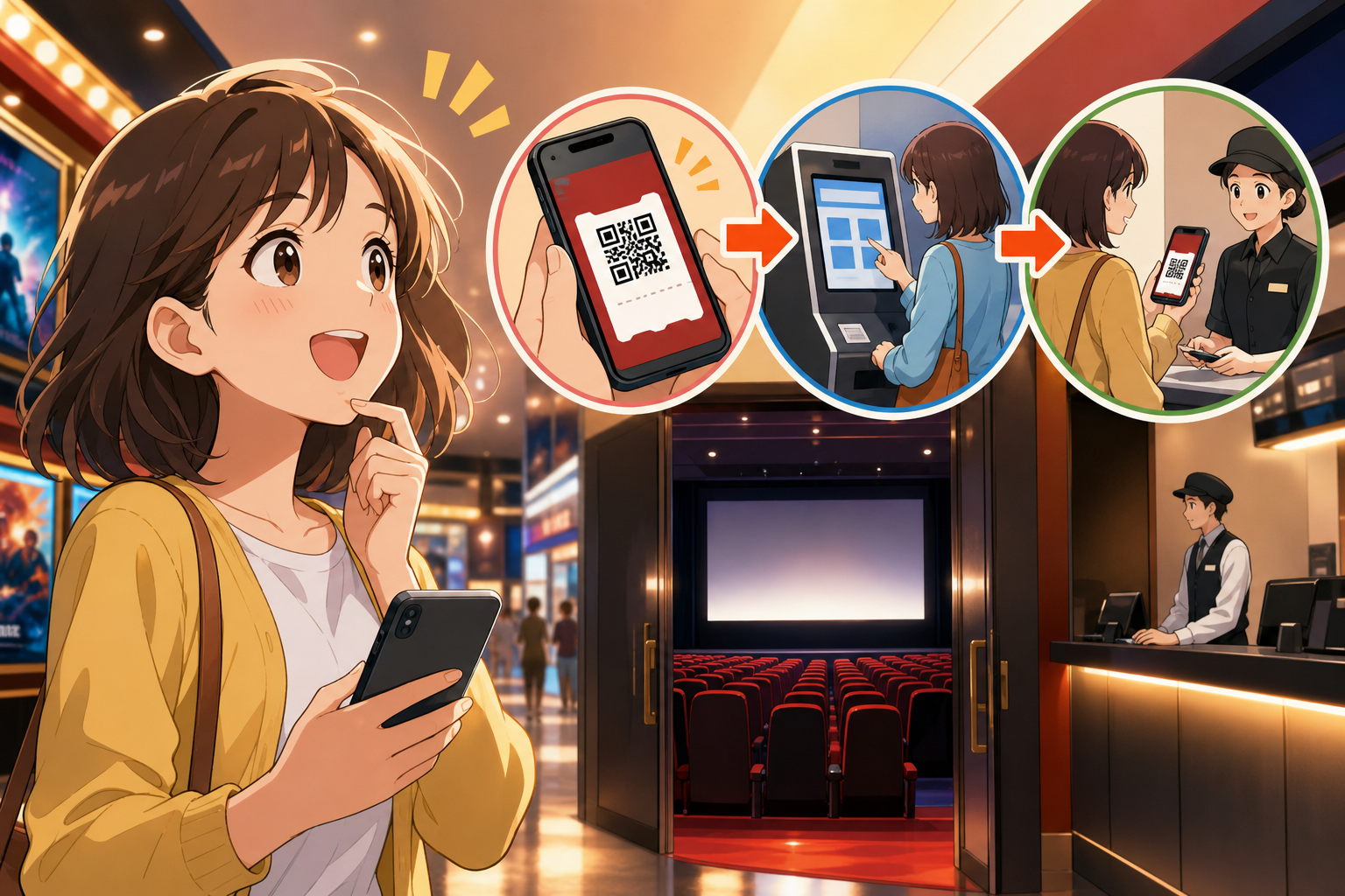 ムビチケの基本的な使い方