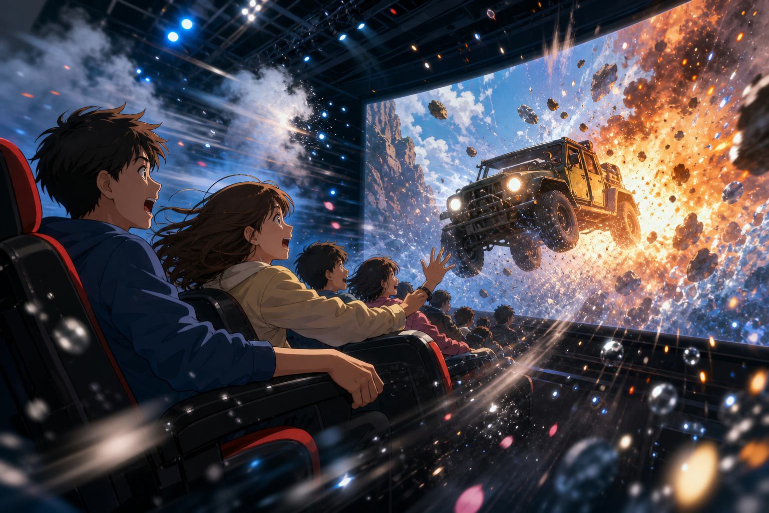 4DXは「体で感じる映画」という新しい体験