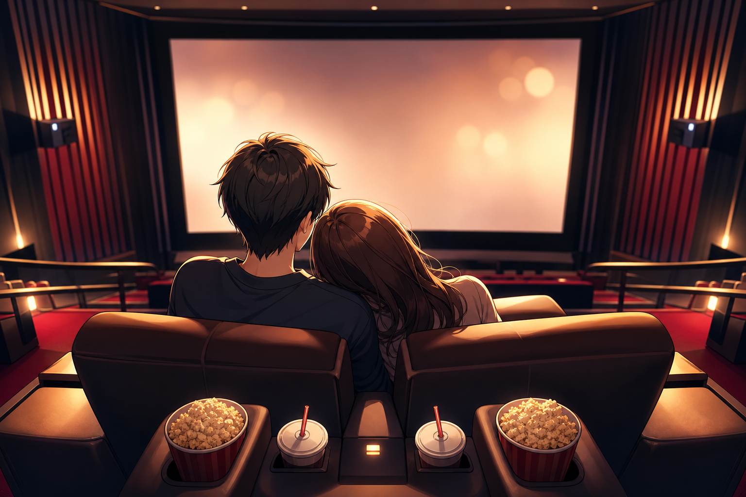 映画館のカップルシートとは2人で快適に楽しむ特別席のこと