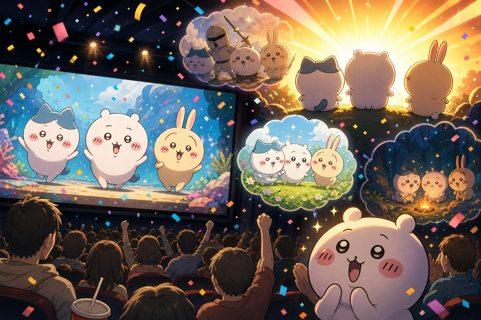 映画「ちいかわ」が興収100億円を突破!異例のスピードでの快挙
